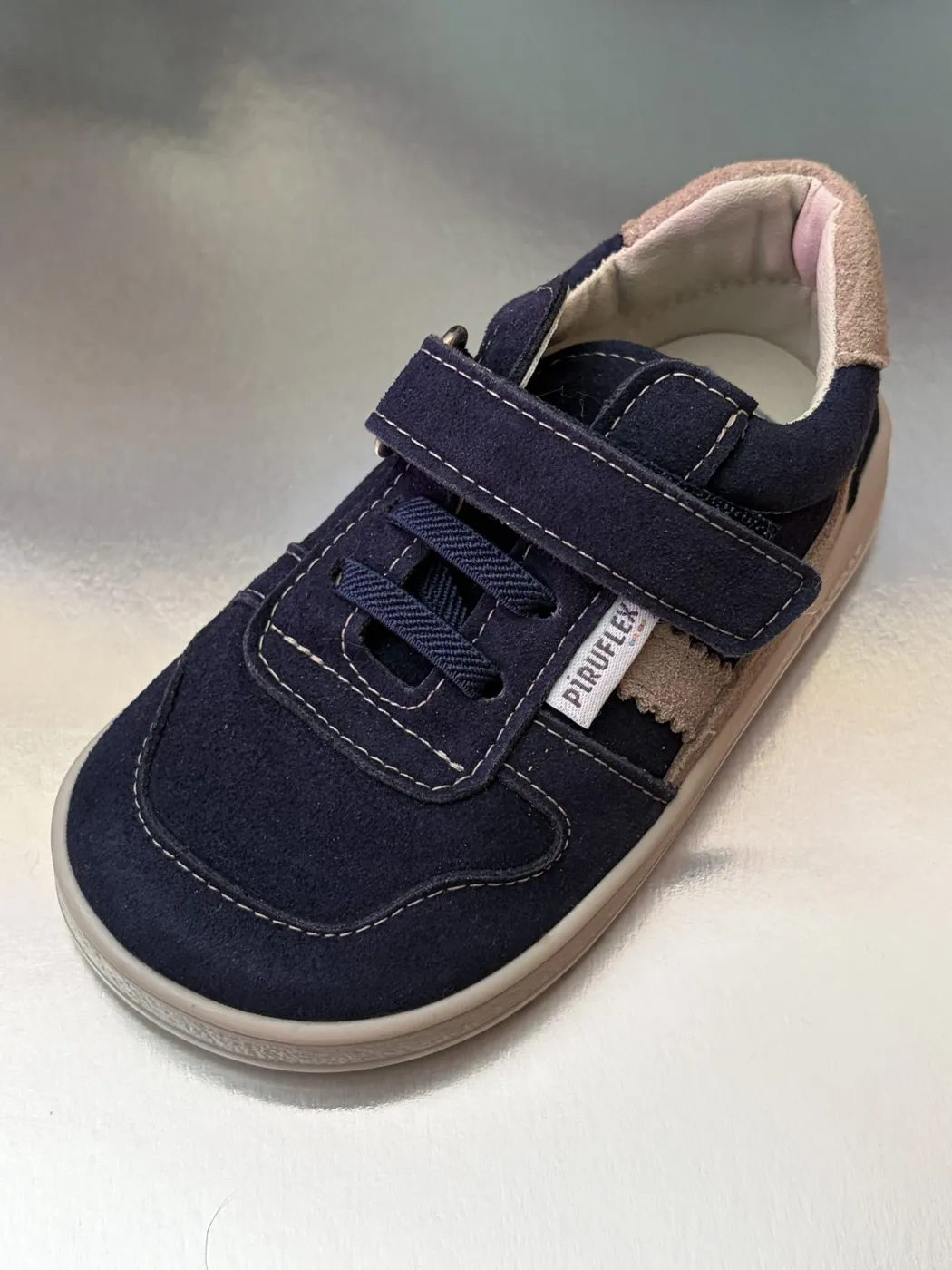 Deportiva barefoot infantil azul marino