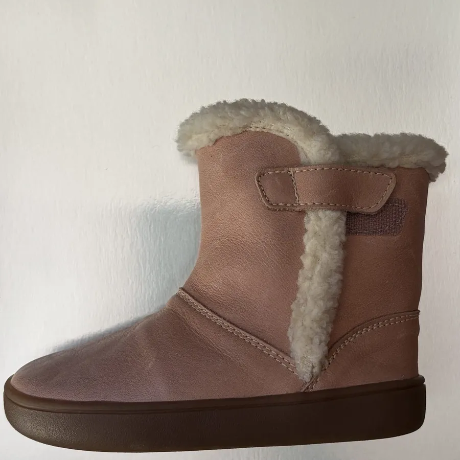 Bota borreguito rosa