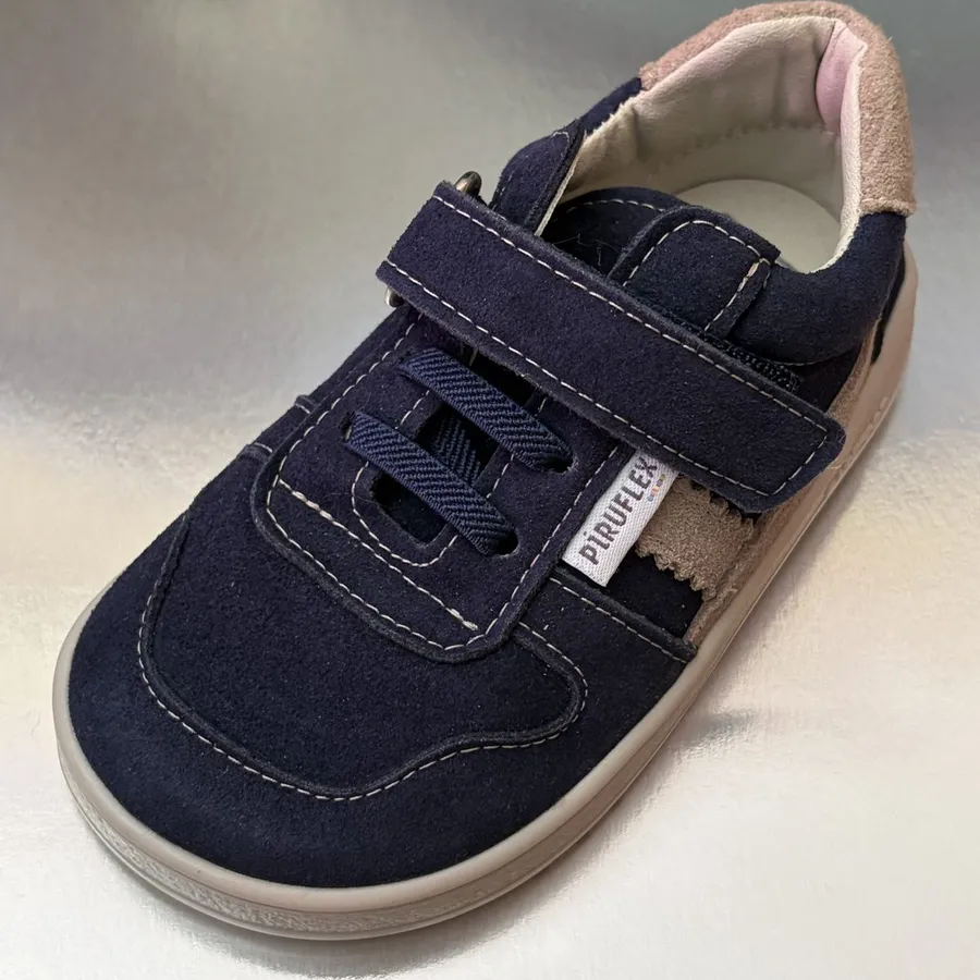 Deportiva barefoot infantil azul marino